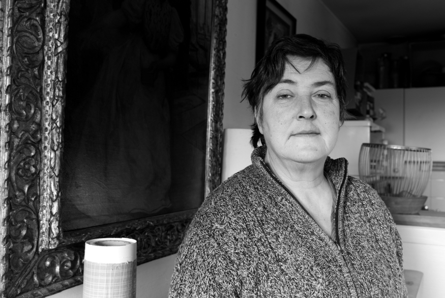 catherine leva, artist photographic portrait, Paris album