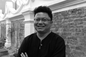 Chirag Bangdel, artist photographic portrait, Nepal album