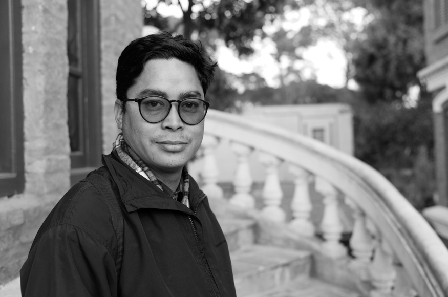 Dipendra Man Banepali, artist photographic portrait, Nepal album