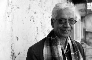 Durga Baral, artist photographic portrait, Nepal album