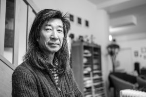 eizo sakata, artist photographic portrait, Paris album