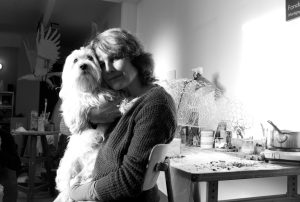 elsa baratter, artist photographic portrait, Paris album