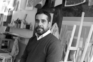 enrique etievan, artist photographic portrait, Paris album