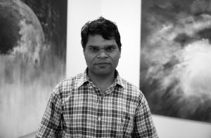 Govinda Sah AZAD, artist photographic portrait, Nepal album