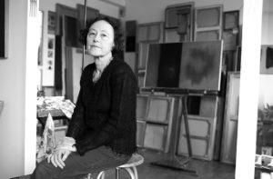 halinka mondselewski, artist photographic portrait, Paris album