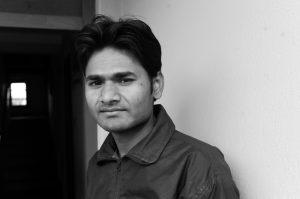 Hari Om Mehta, artist photographic portrait, Nepal album