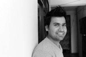 Ishan Pariyar, artist photographic portrait, Nepal album