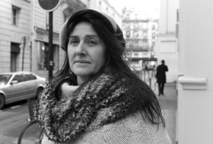 jocelyne de faria, artist photographic portrait, Paris album