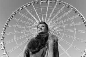 karin lansen, artist photographic portrait, Paris album