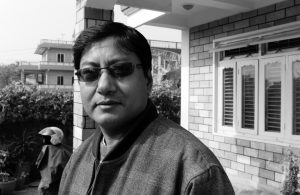 Kiran Ranjit, artist photographic portrait, Nepal album