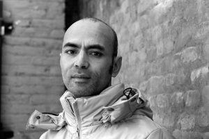 Kirti Man Shakya, artist photographic portrait, Nepal album