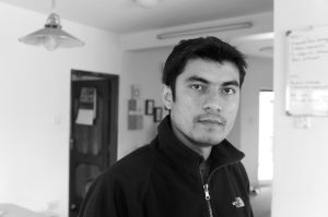 Kishor K. Sharma, artist photographic portrait, Nepal album