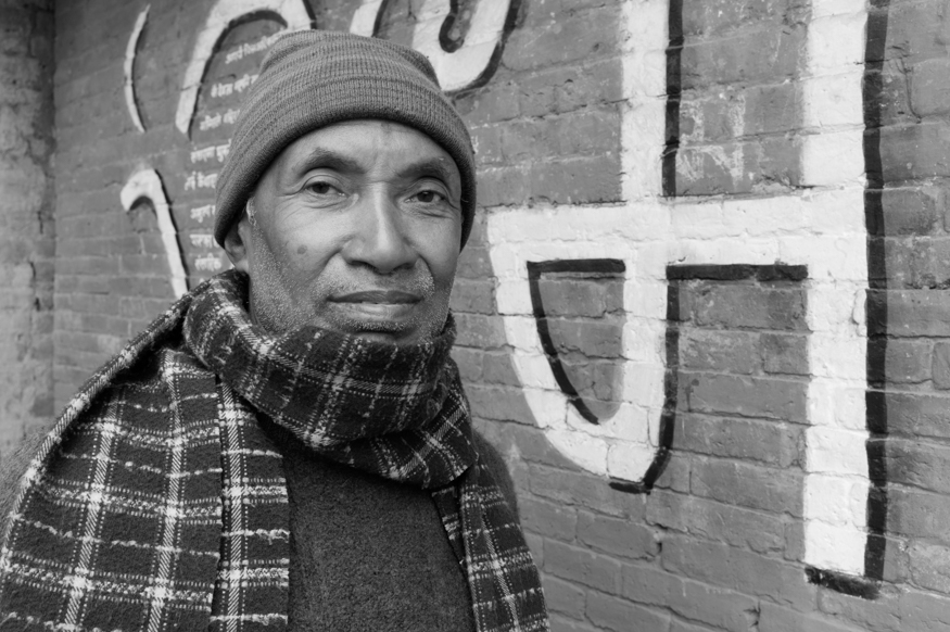 Krishna Ram Chitrakar, artist photographic portrait, Nepal album