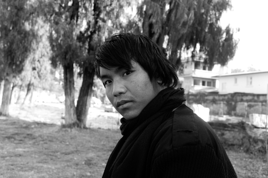 Kushal Kumar Thapa, artist photographic portrait, Nepal album