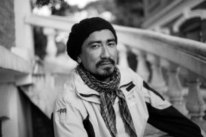 Lalkaji Lama, artist photographic portrait, Nepal album