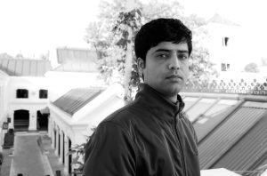 Makunda Paudel, artist photographic portrait, Nepal album