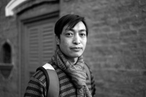 Mangal Krishna Prajapati, artist photographic portrait, Nepal album