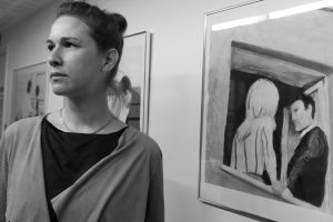 marie desert, artist photographic portrait, Paris album