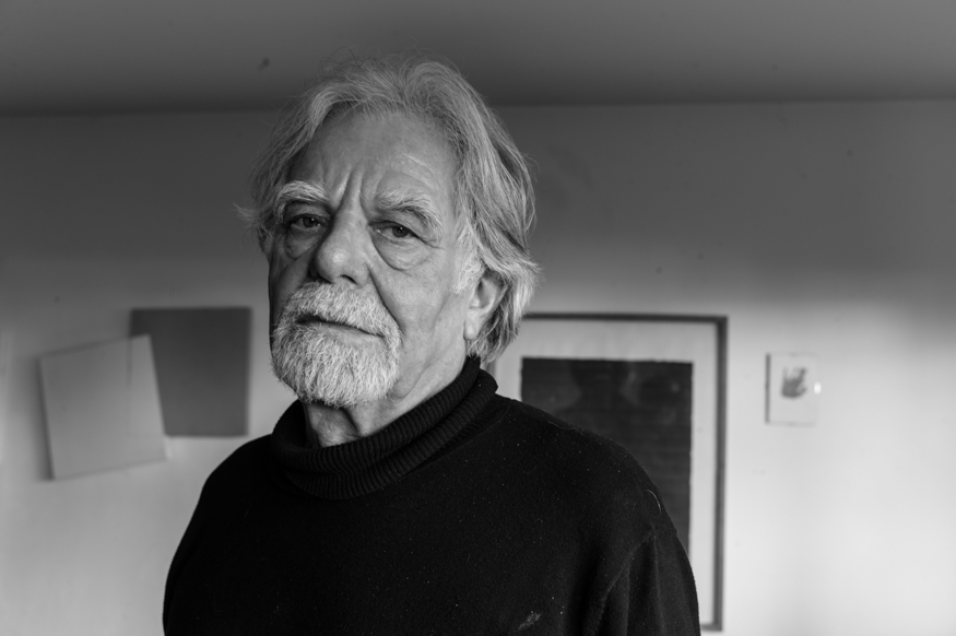 michel braun, artist photographic portrait, Paris album