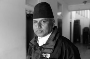 Nagendra Prasad Paudyal, artist photographic portrait, Nepal album