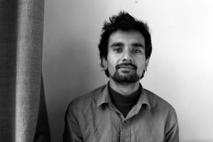 Nischal Oli, artist photographic portrait, Nepal album