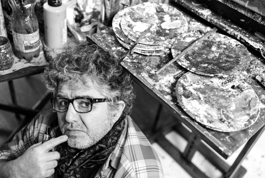 patrick deby, artist photographic portrait, Paris album