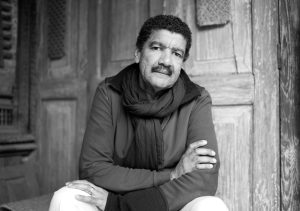 Pepon Osorio, artist photographic portrait, Nepal album