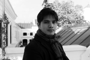 Pradip Adhikari, artist photographic portrait, Nepal album