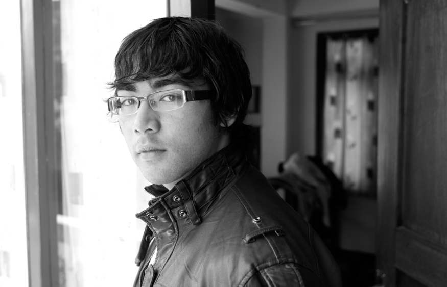 Prakash Ranjit S., artist photographic portrait, Nepal album