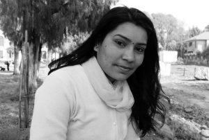 Pramila Pariyar Bk, artist photographic portrait, Nepal album