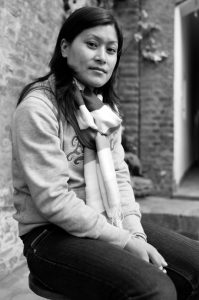 Puja Maharjan, artist photographic portrait, Nepal album