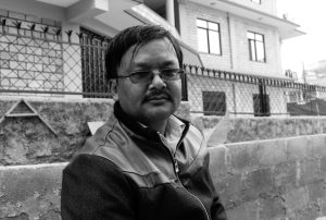 Rajdoor Jossi, artist photographic portrait, Nepal album