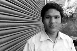 Rajendra Deshar, artist photographic portrait, Nepal album