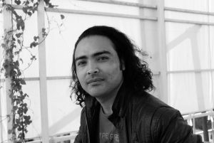 Rakesh Dangol, artist photographic portrait, Nepal album