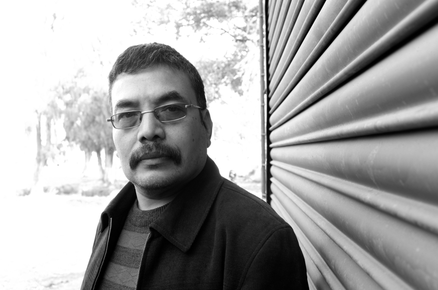 Ratna Kaji Shakya, artist photographic portrait, Nepal album