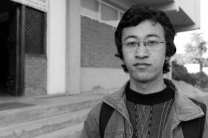 Ravin Maharjan, artist photographic portrait, Nepal album