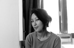 Sabita Dangol, artist photographic portrait, Nepal album