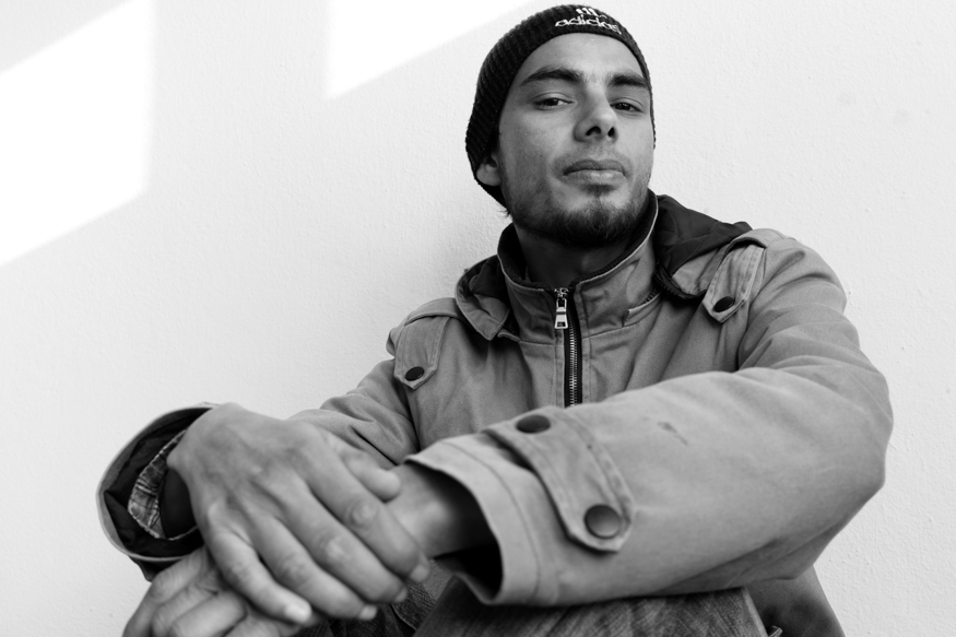 Sandeep Neupane, artist photographic portrait, Nepal album