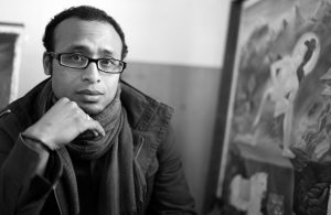 Santosh Maharjan, artist photographic portrait, Nepal album