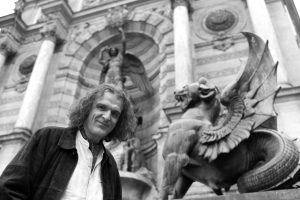 severin kron, artist photographic portrait, Paris album