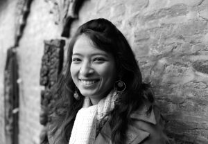 Sheelasha Rajbhandari, artist photographic portrait, Nepal album