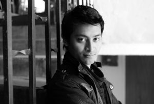 Shishir Ratna Shakya, artist photographic portrait, Nepal album