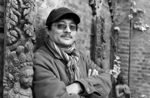 Shreejan Rajbhandari, artist photographic portrait, Nepal album