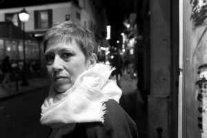 Sophie Sigorel, artist photographic portrait, Paris album