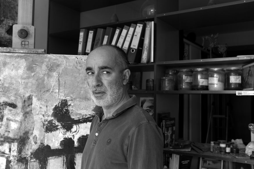 stephane rossi, artist photographic portrait, Paris album