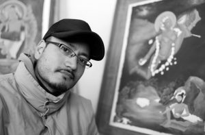 Subina Shrestha, artist photographic portrait, Nepal album