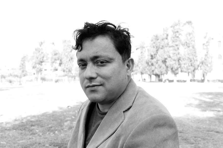 Sudarshan Bikram Rana, artist photographic portrait, Nepal album