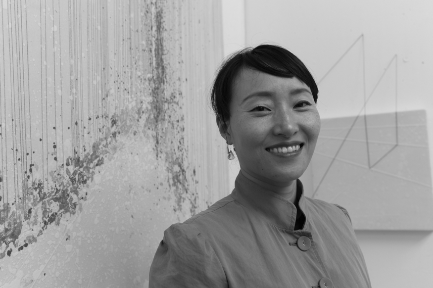 sun mi kim, artist photographic portrait, Paris album