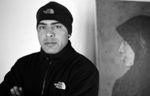 Sunil Sidgel, artist photographic portrait, Nepal album