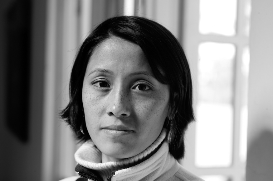 Sunita Maharjan, artist photographic portrait, Nepal album